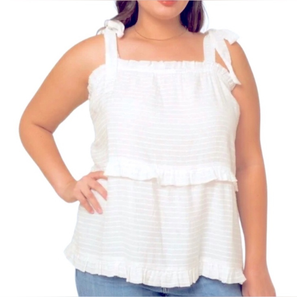 Gilli White Tank Top